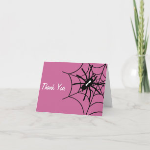 Baby Girl Halloween Baby Shower Thank You Notes