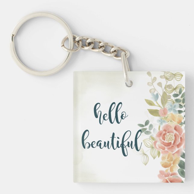 Baby Girl I Key Ring (Front)