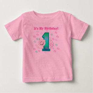 Baby Girl It's My 1st Birthday T-Shirt
