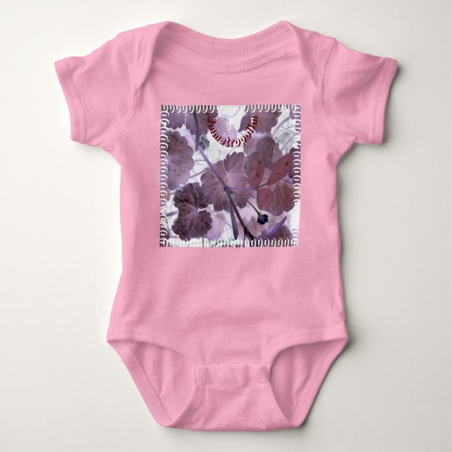 Baby Girl Jersey Bodysuit Newborn to 24Months/Kids (Front)