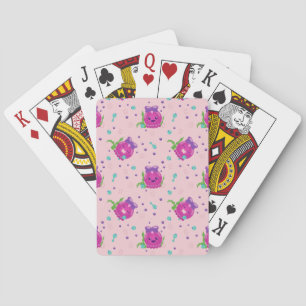 Baby Girl Kawaii Octopus Playing Cards
