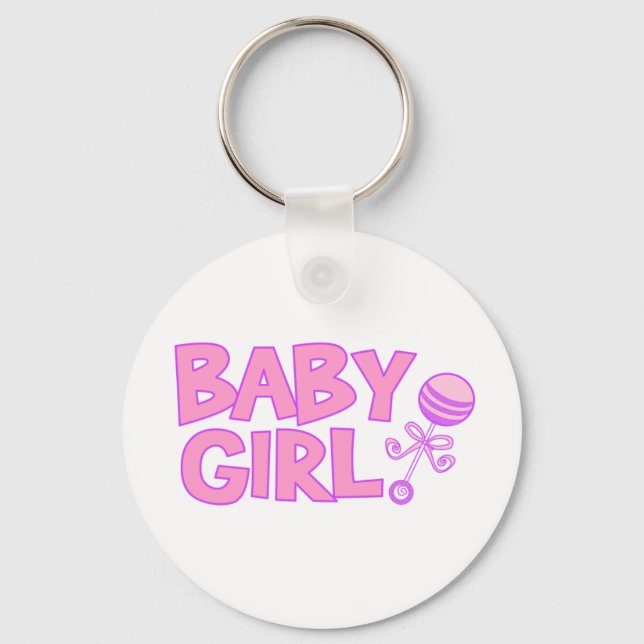 Baby Girl Key Ring (Front)