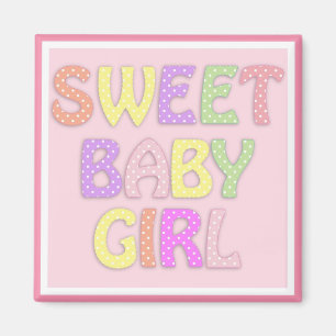 Baby Girl Magnet