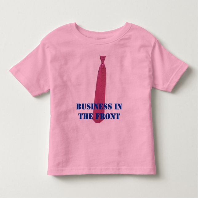 Baby Girl Mullet Toddler T-Shirt (Front)