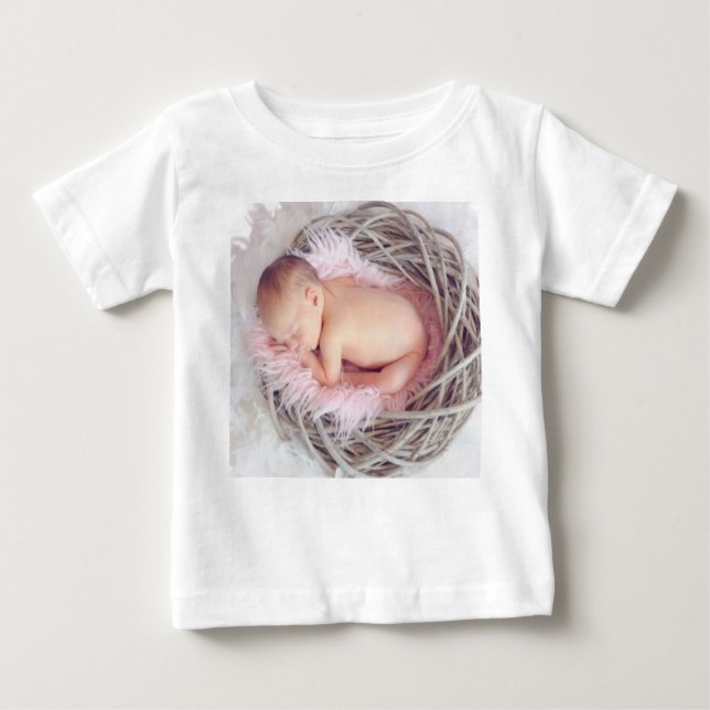 Baby, Girl, Newborn Baby T-Shirt (Front)