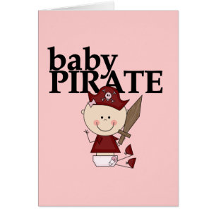 Baby Girl Pirate With Sword Tshirts and Gifts