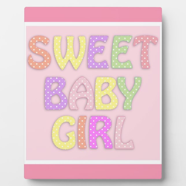 Baby Girl Plaque (Front)