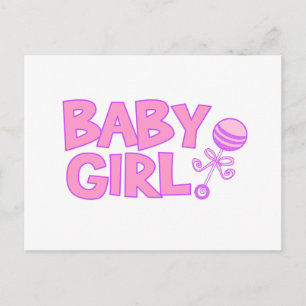 Baby Girl Postcard