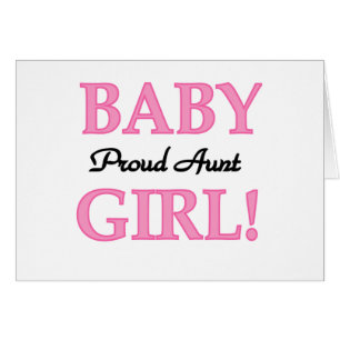 Baby Girl Proud Aunt