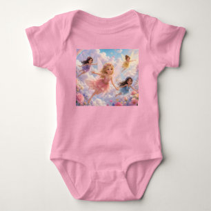 Baby Girl Rainbow Smiles Shirt