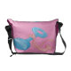 Baby Girl Rattle Baby Diaper Bag Commuter Bag (Back)