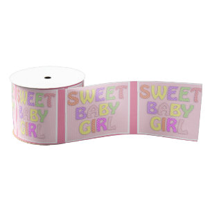 Baby Girl Ribbon Grosgrain Ribbon