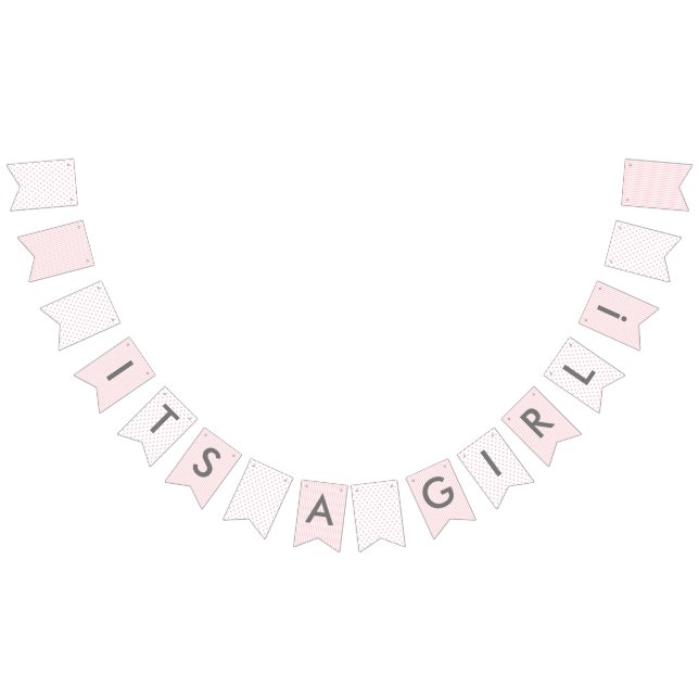 Baby Girl Shower Beautiful Country Party Bunting (All)