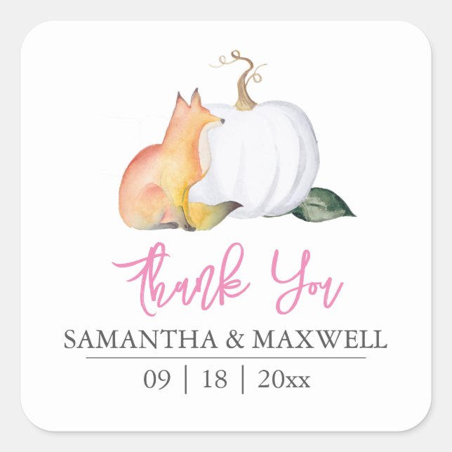 Baby Girl Stickers Cute Pink Favours for Party (Front)