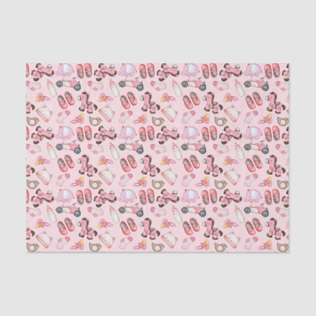 Baby Girl Tissue Paper (Front)