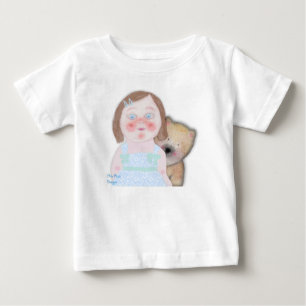 Baby girl Toddler Ruffle Tee by babyLaia