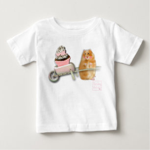 Baby girl Toddler Ruffle Tee by babyLaia