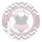 Baby Girl Tutu Chevron Print Baby Shower