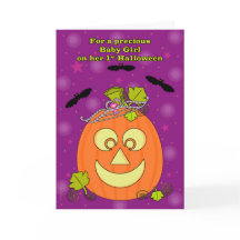 Baby Girl's First Halloween Pumpkin Princess