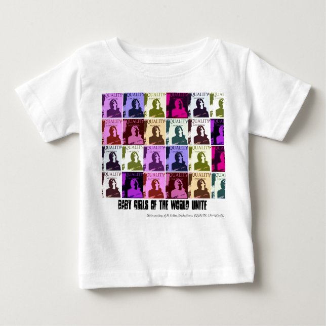 BABY GIRLS UNITE BABY T-Shirt (Front)