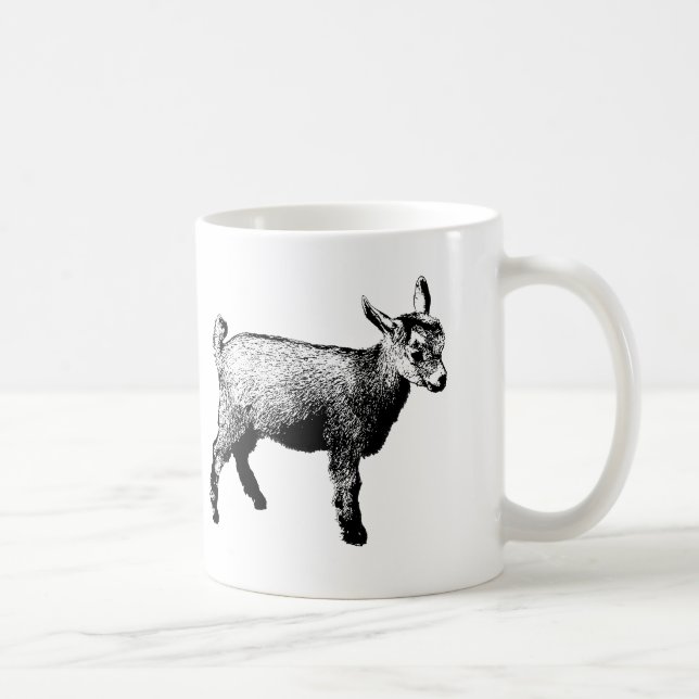 Baby Goat Coffee Mug (Right)