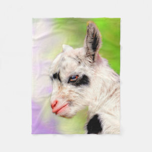 Baby Goat Fleece Blanket