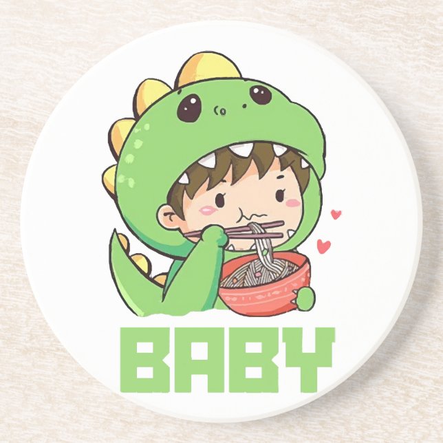 baby godzilla coaster (Front)
