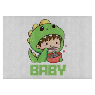 baby godzilla cutting board