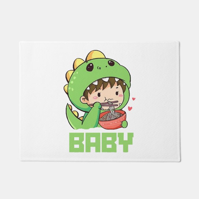baby godzilla doormat (Front)