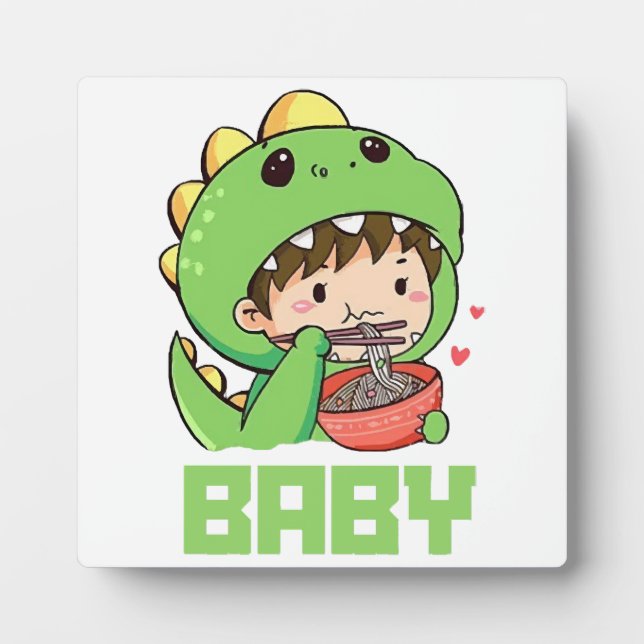 baby godzilla plaque (Front)