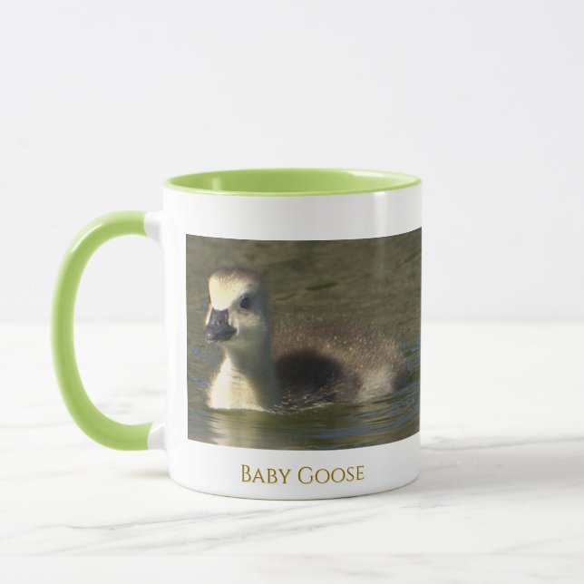 Baby Goose Photo Mug (Left)