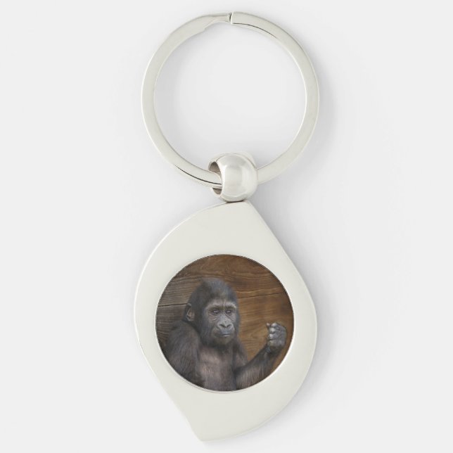 Baby Gorilla Key Ring (Front)