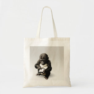 Baby gorilla tote bag / Tote bag Gorilla Life
