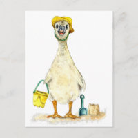 Baby Gosling on the Beach