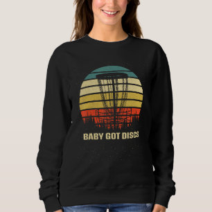 Baby Got Discs  Disc Golf Humor Golfer Pun Couples Sweatshirt