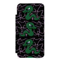 Baby green dragon pattern