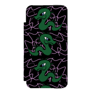 Baby green dragon pattern incipio watson™ iPhone 5 wallet case