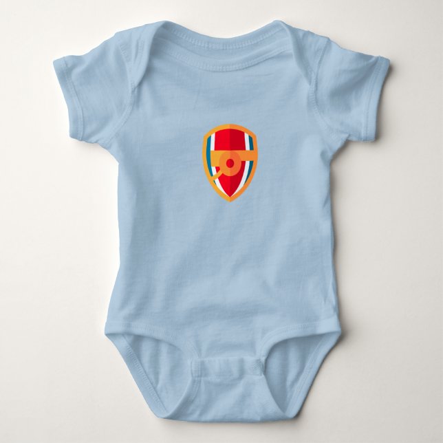 baby gunner baby bodysuit (Front)