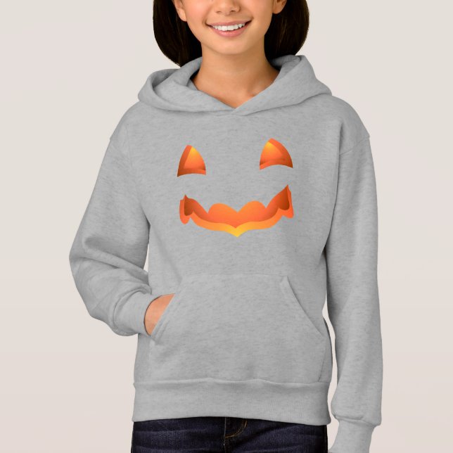 Baby Halloween Hoodie Jack-o-lantern Sweatshirt (Front)