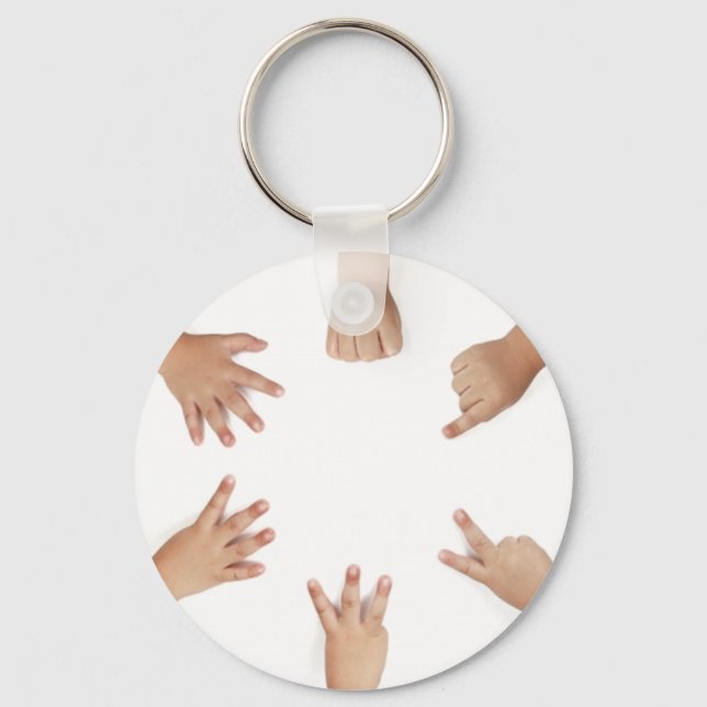 Baby Hands Key Ring (Front)