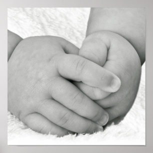 Baby Hands Poster/Print Poster