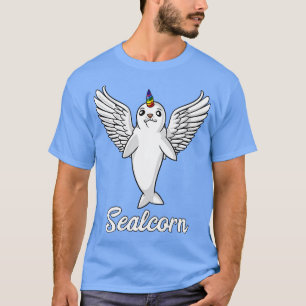 Baby Harp Seal Pup Unicorn T-Shirt