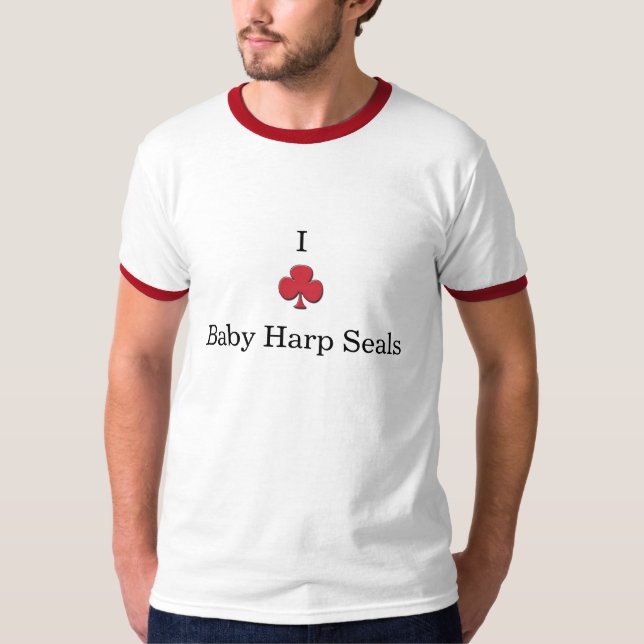 Baby Harp Seals T-Shirt (Front)