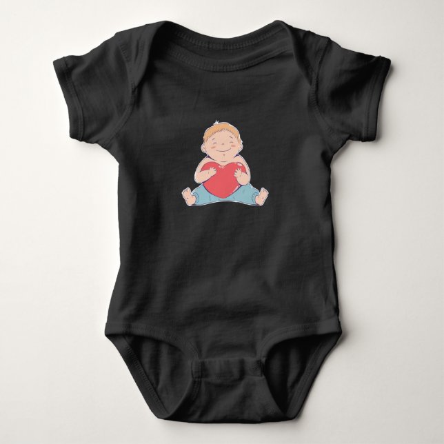 Baby Heart Bodysuit (Front)