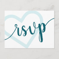 Baby Heart | Teal Dark Midnight Green Flourish