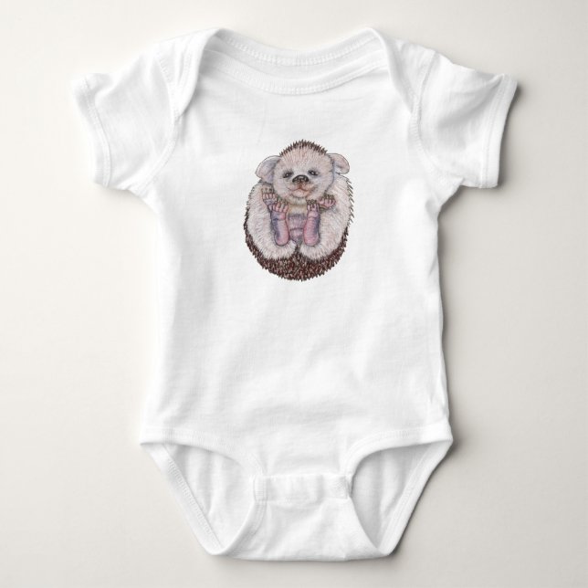 Baby Hedgehog Bodysuit (Front)