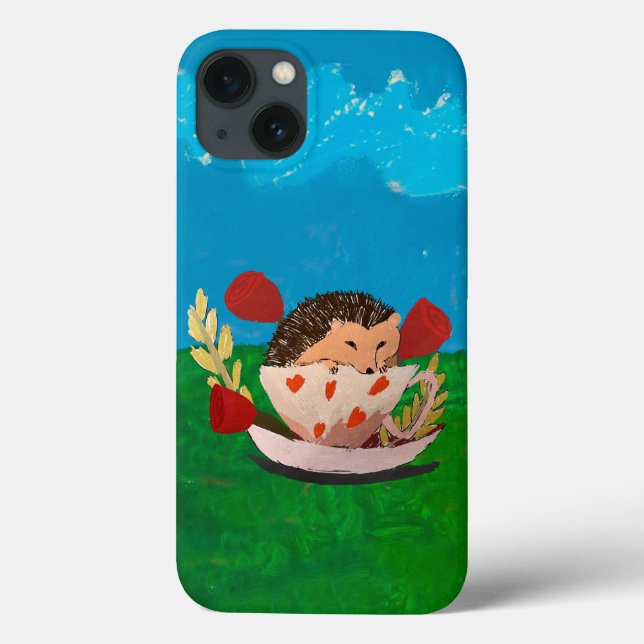 Baby Hedgehog Case-Mate iPhone Case (Back)