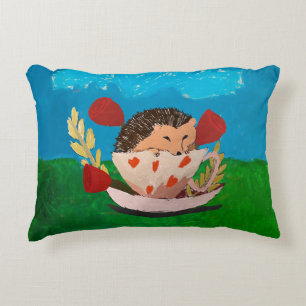 Baby Hedgehog Decorative Cushion