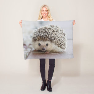 Baby hedgehog   fleece blanket
