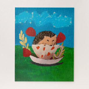 Baby Hedgehog Jigsaw Puzzle